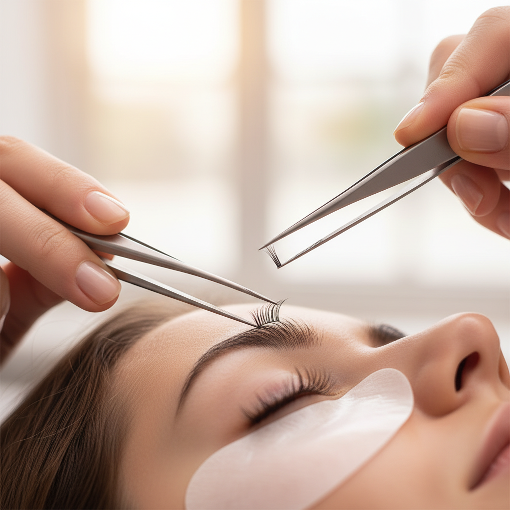 Detailed view of lash isolation technique