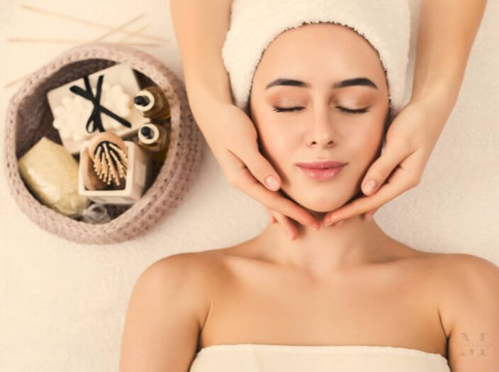Enjoying a relaxing beauty spa session at Minh Lashes Beauty Clinic in Yagoona, Sydney