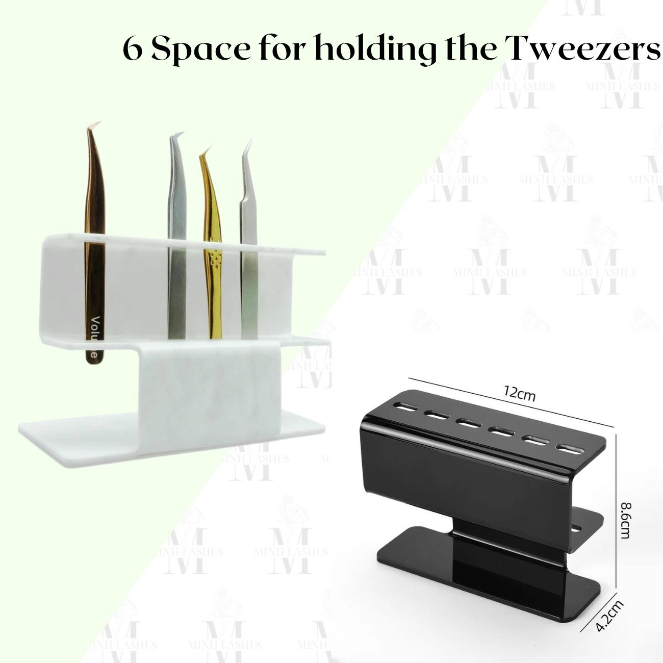 tweezers stands 6 Spaces