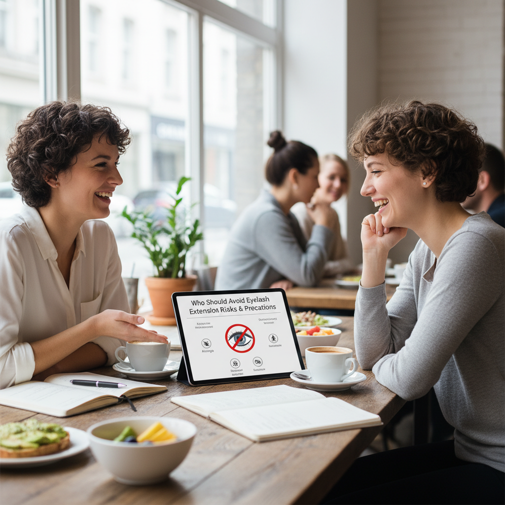 Avoid eyelash extensions cases and situations when eyelash extensions are not suitable for certain clients